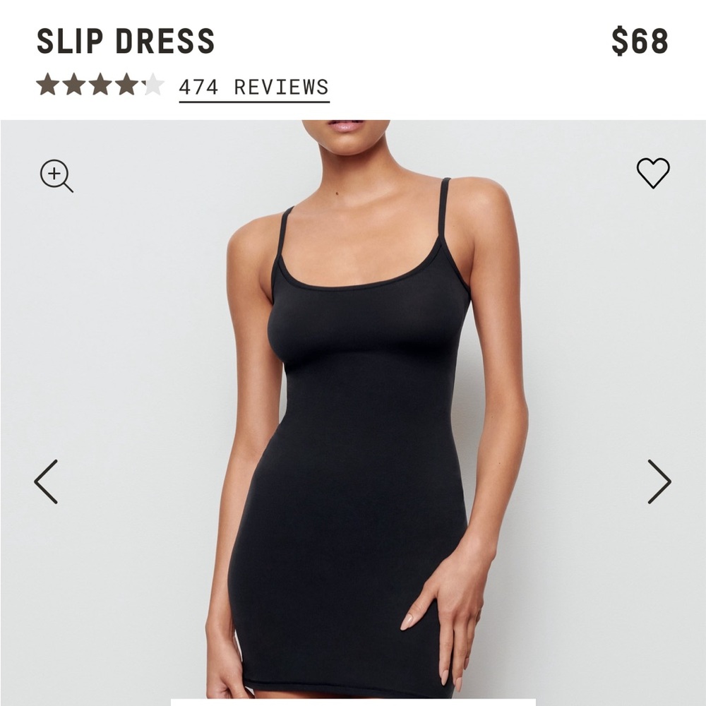 Black Slip Dress